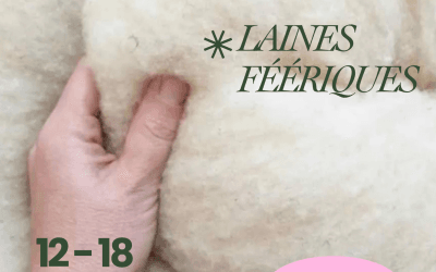 Laines féériques, la laine une matière magique