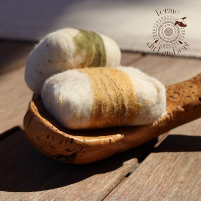 savon feutré en laine locale