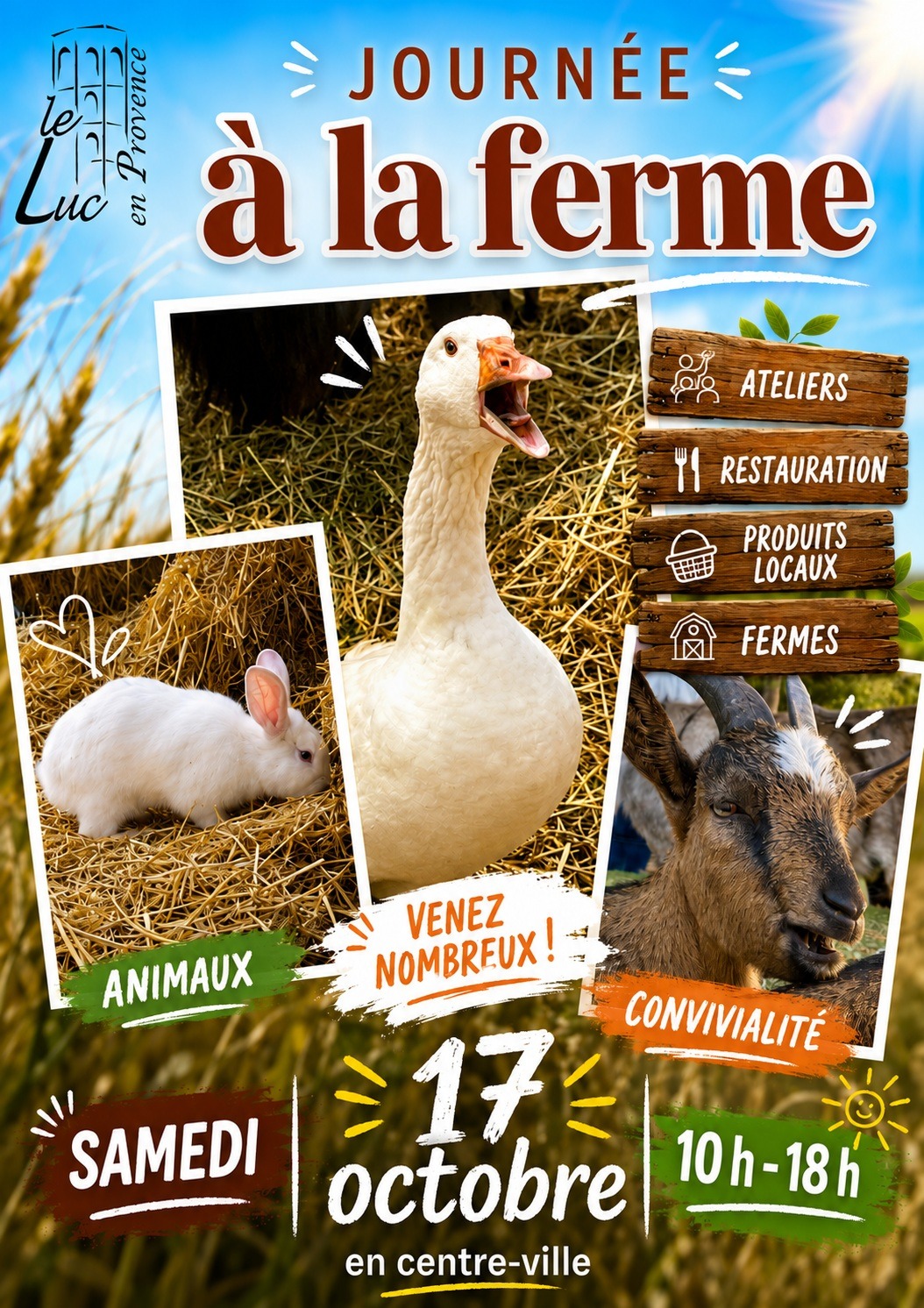 Journée à la Ferme